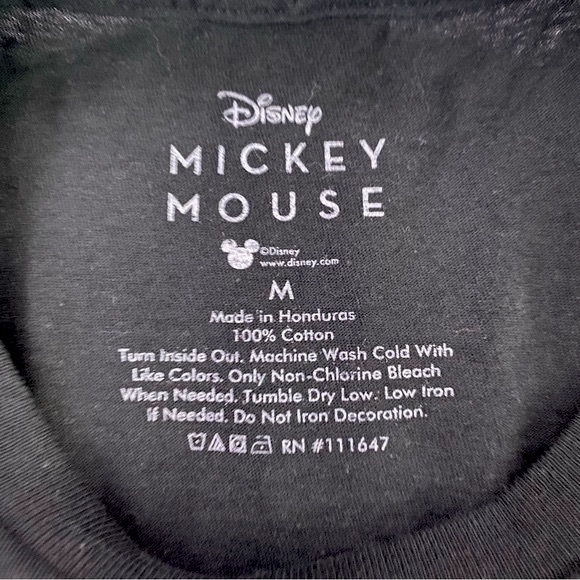 mickey mouse neon sign EUC graphic print tee tshirt shirt - Picture 3 of 6